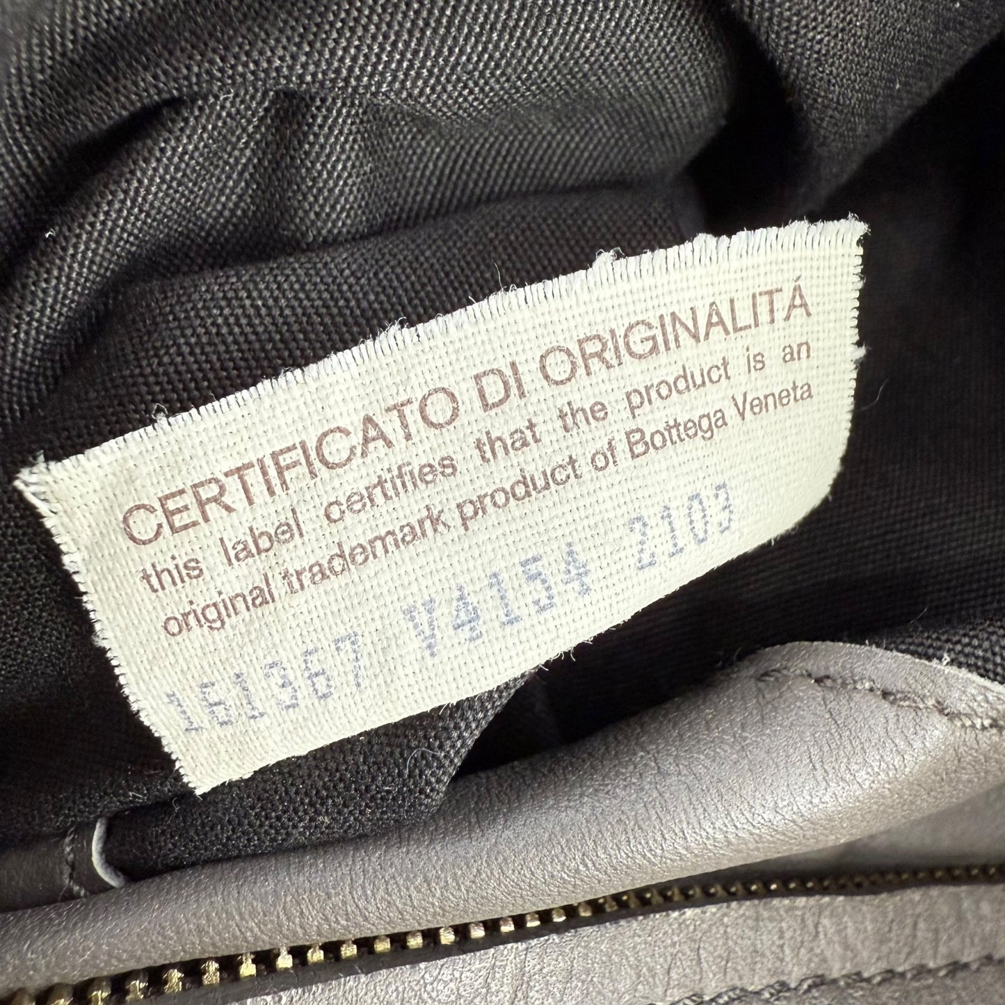 Bottega Veneta Leather Drawstring Tote Bag