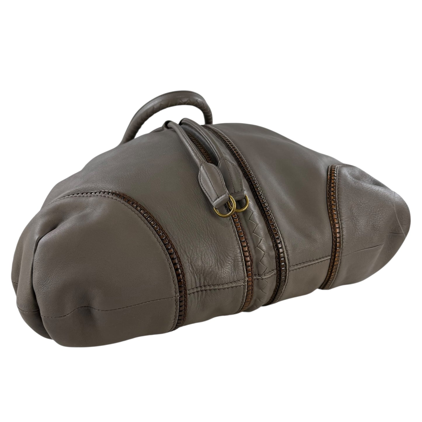 Bottega Veneta Leather Drawstring Tote Bag