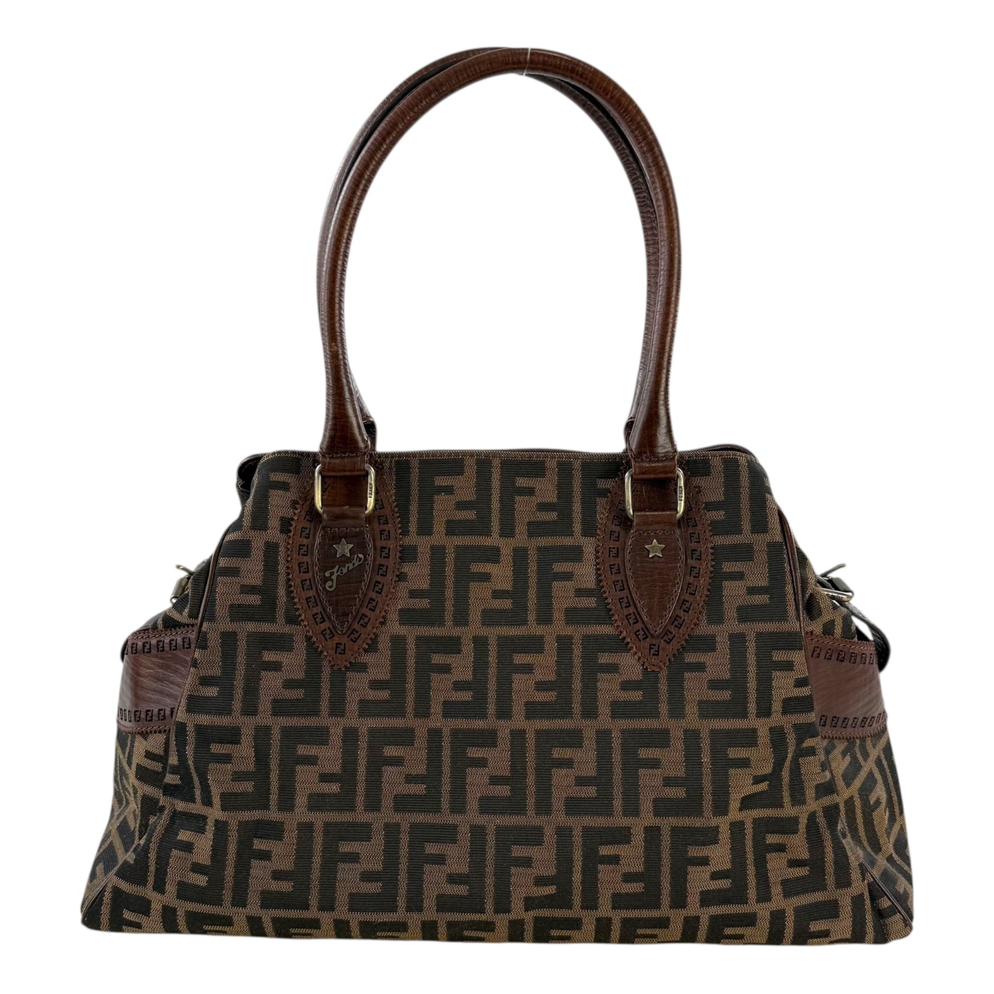 Fendi Etonico Zucca Monogram Handbag