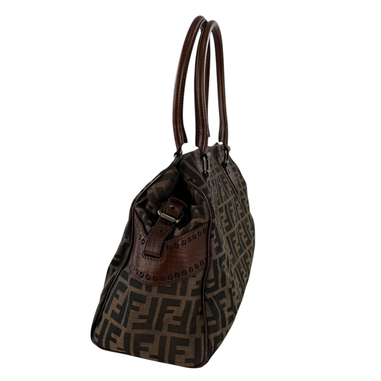 Fendi Etonico Zucca Monogram Handbag