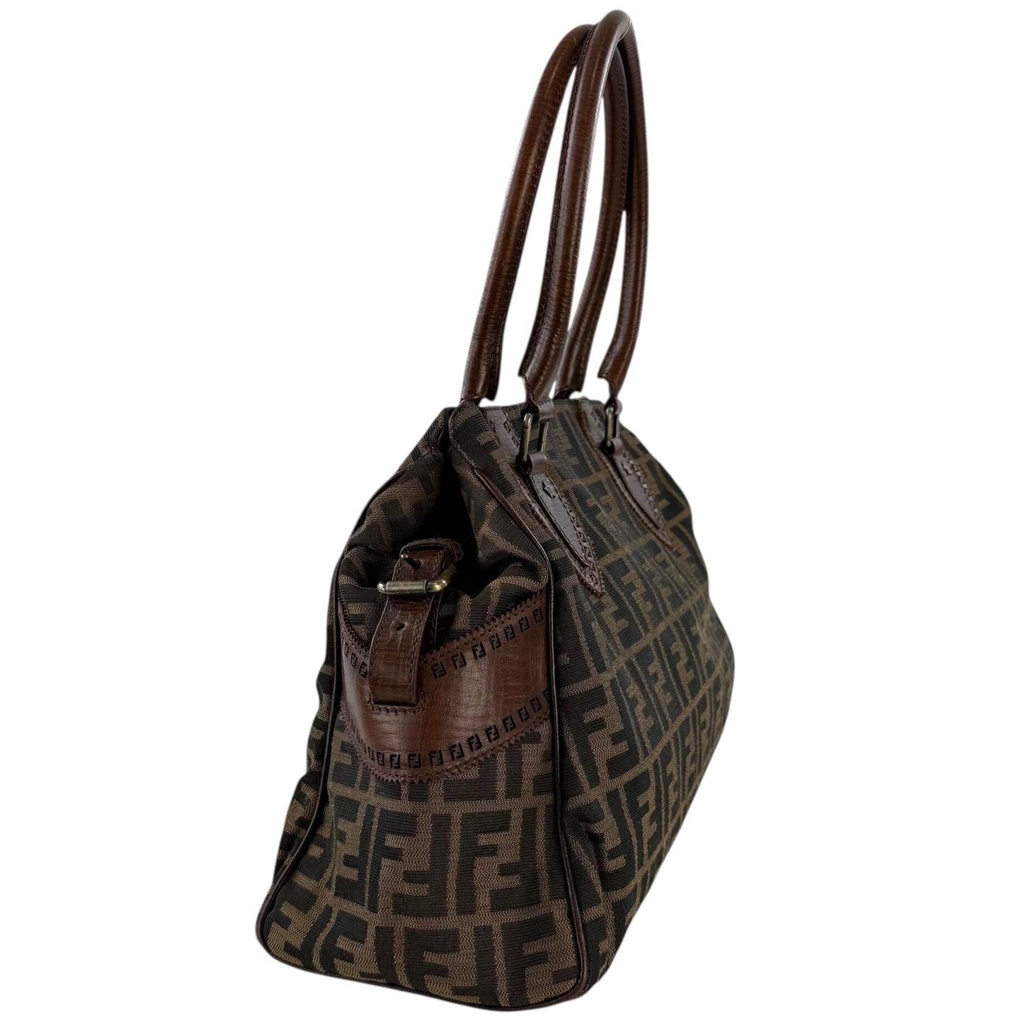 Fendi Etonico Zucca Monogram Handbag