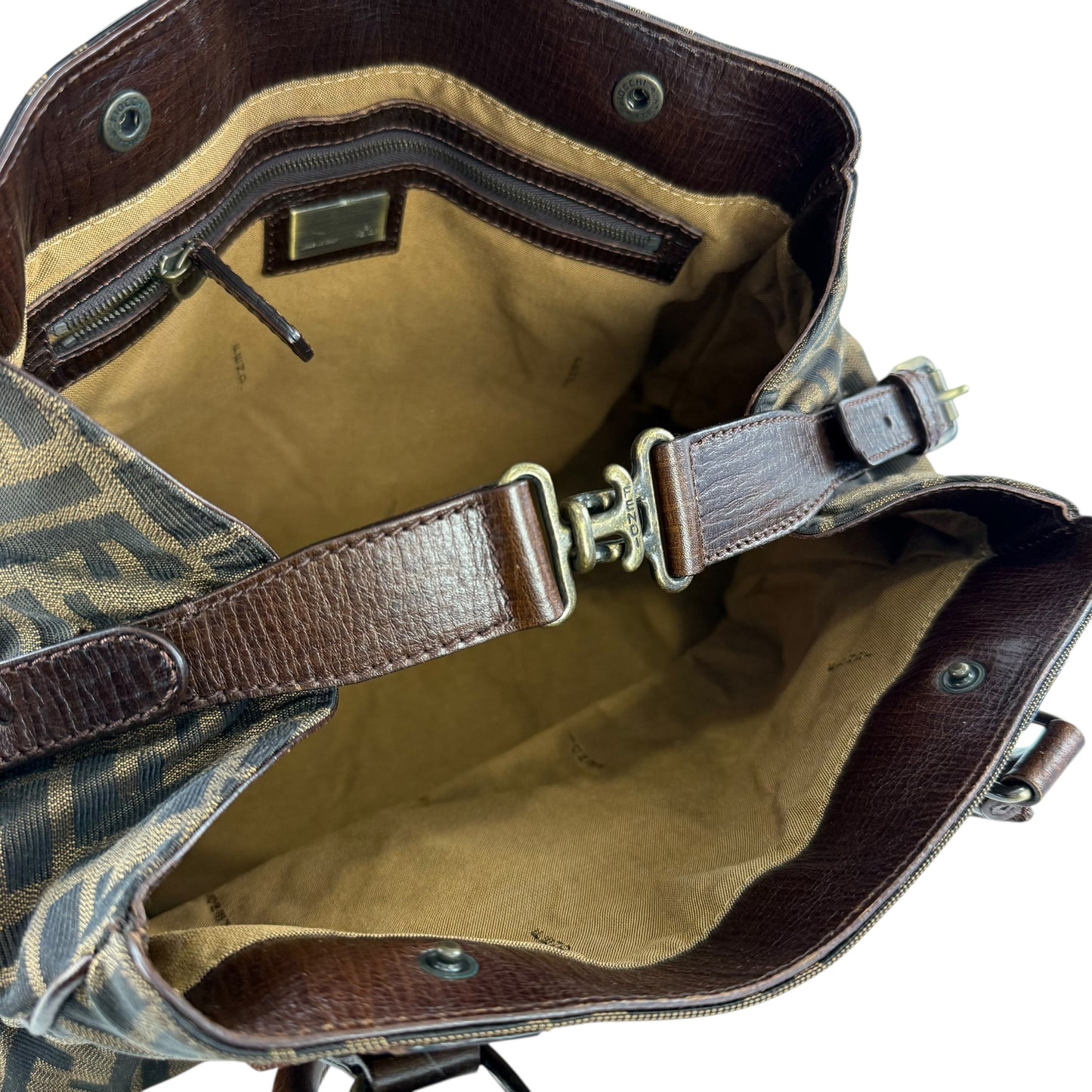 Fendi Etonico Zucca Monogram Handbag