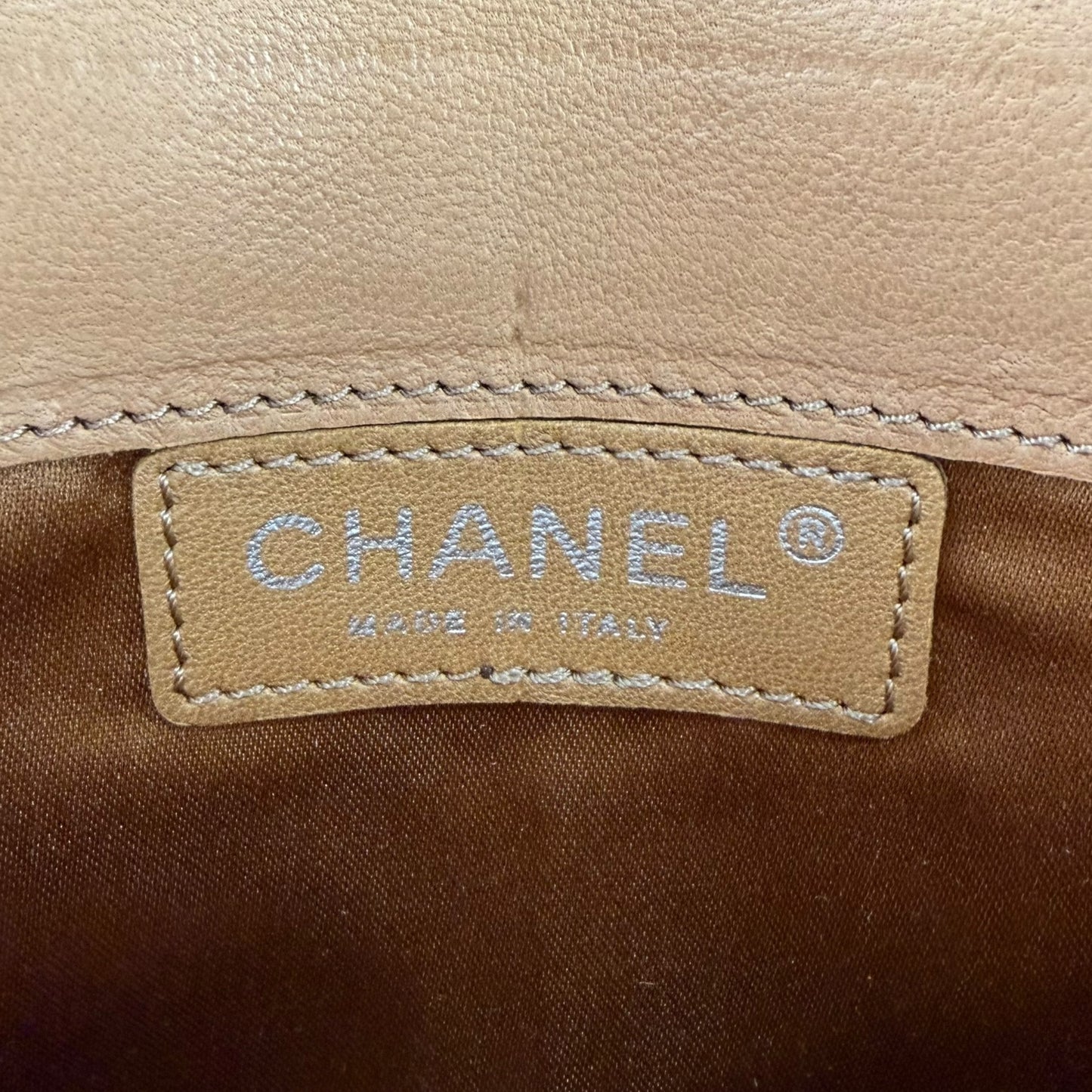 Chanel CC Denim Matelasse Wallet on Chain Shoulder Bag