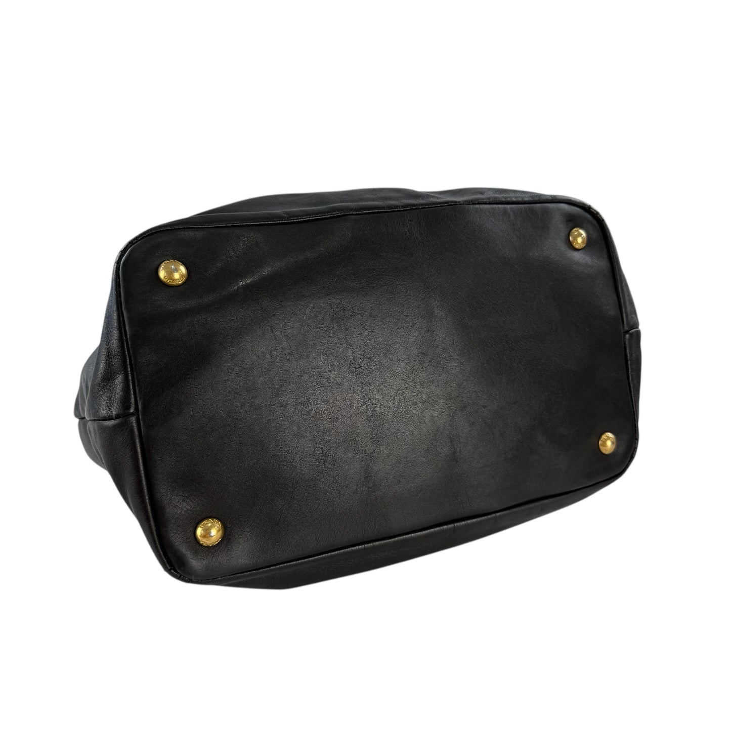 Prada Soft Calf Leather Shoulder Bag
