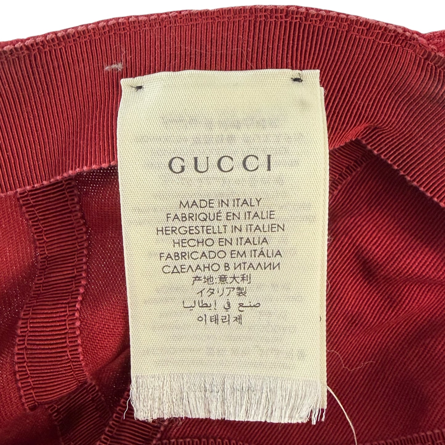Gucci Worldwide Baseball Cap Hat