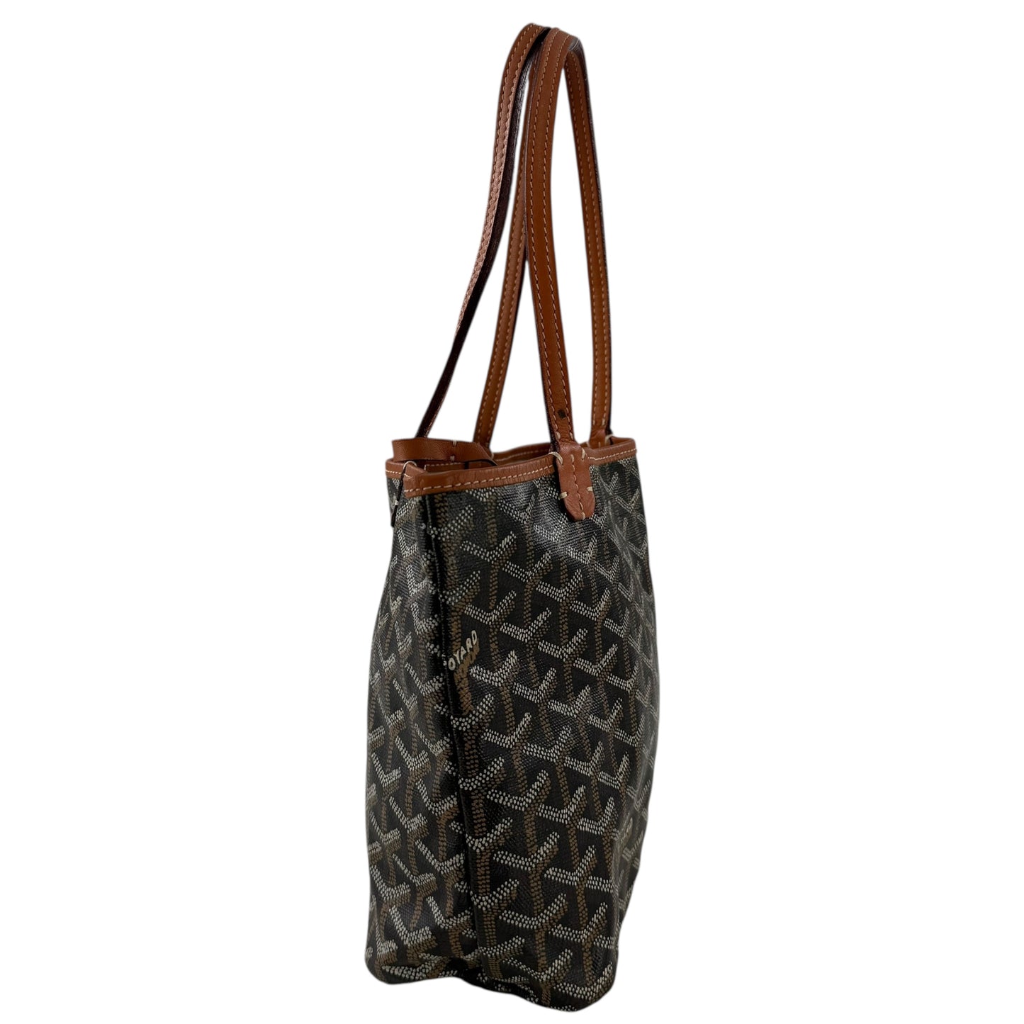 Goyard Saint Louis Junior Tote Bag & Pouch Wallet