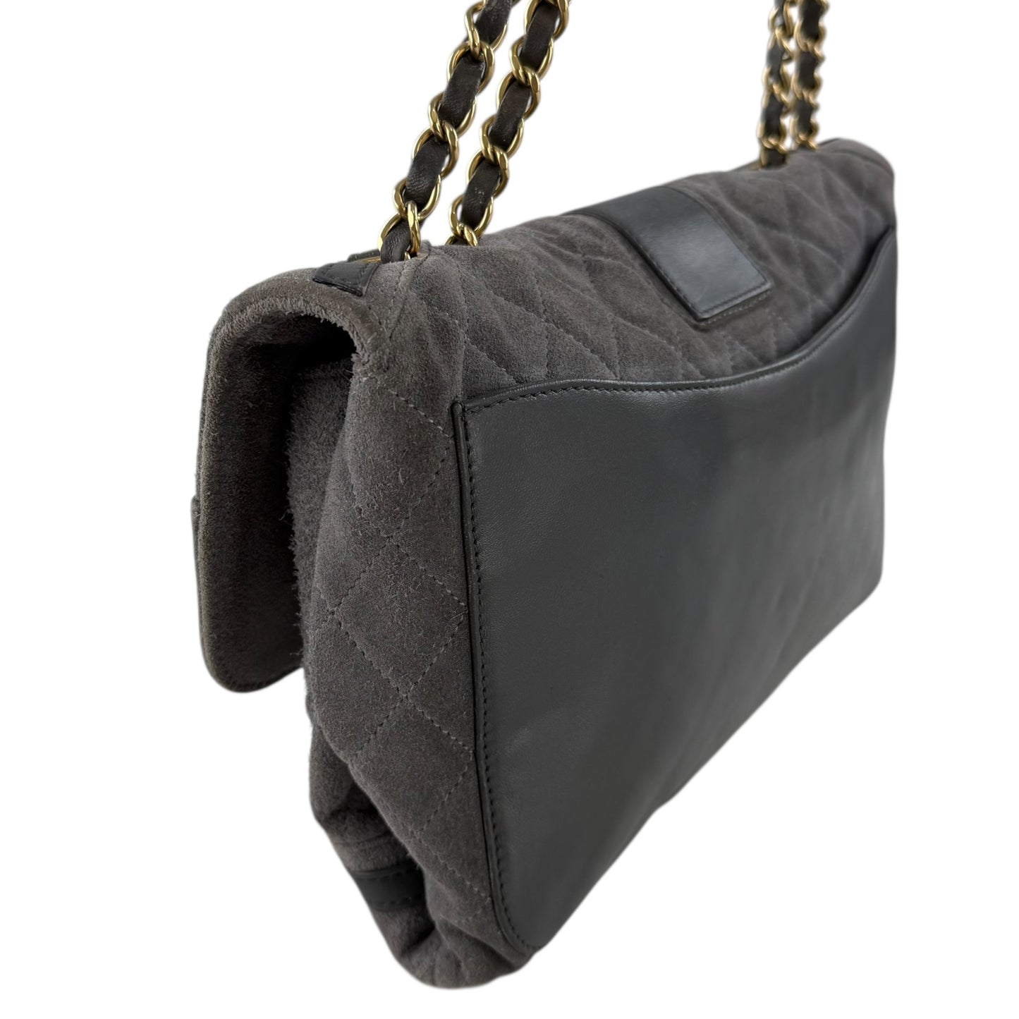 Chanel Union Jack Reissue Quilted Leather & Suede Flap Bag