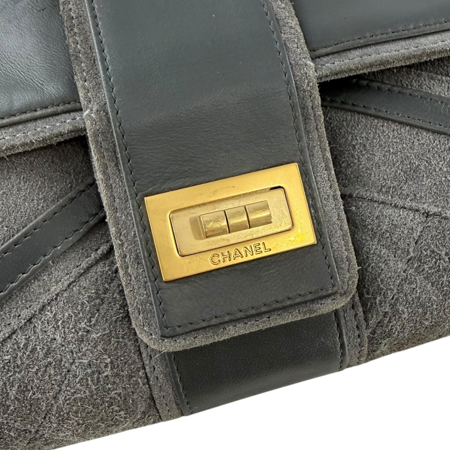 Chanel Union Jack Reissue Quilted Leather & Suede Flap Bag