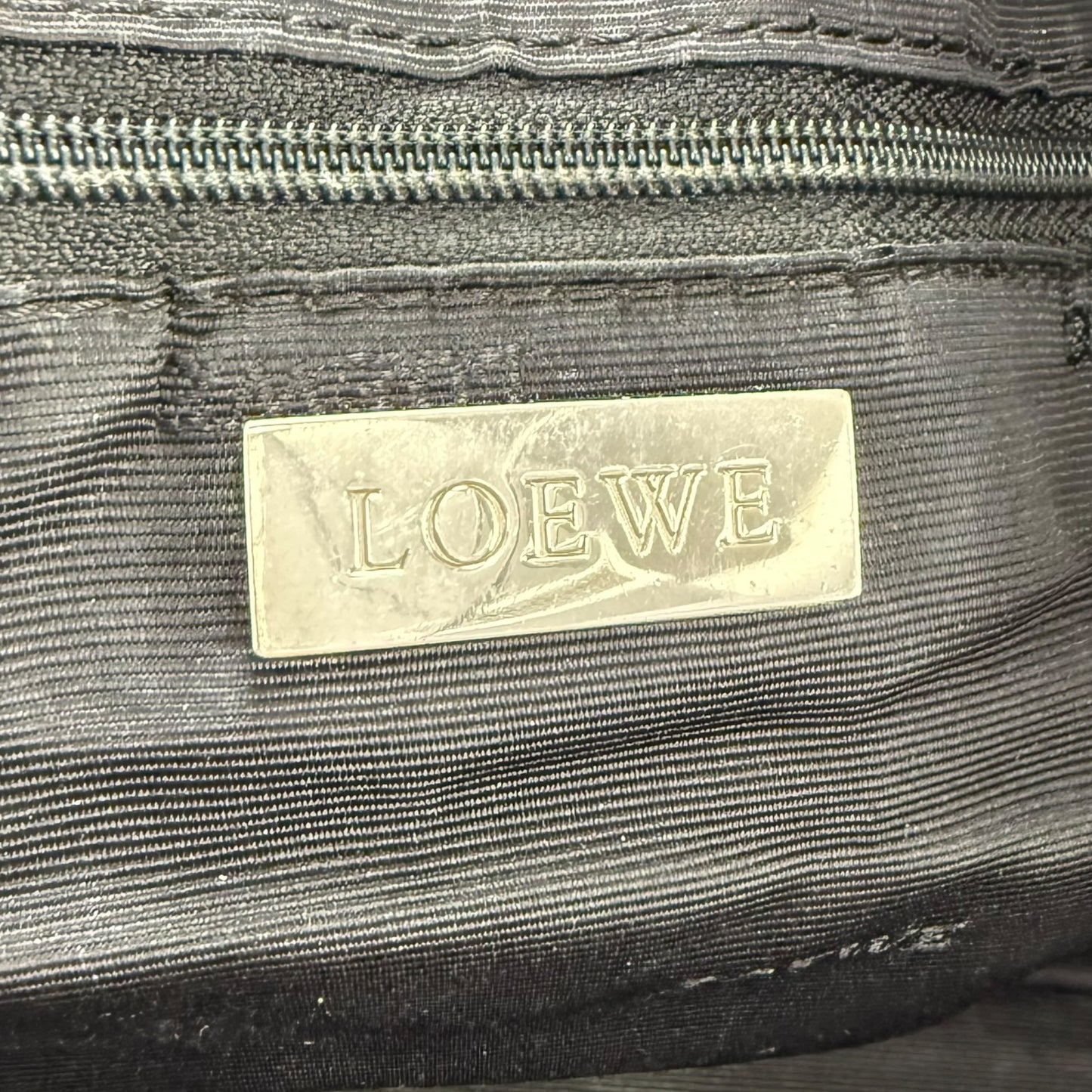 Loewe Amazona 36 Leather Boston Bag