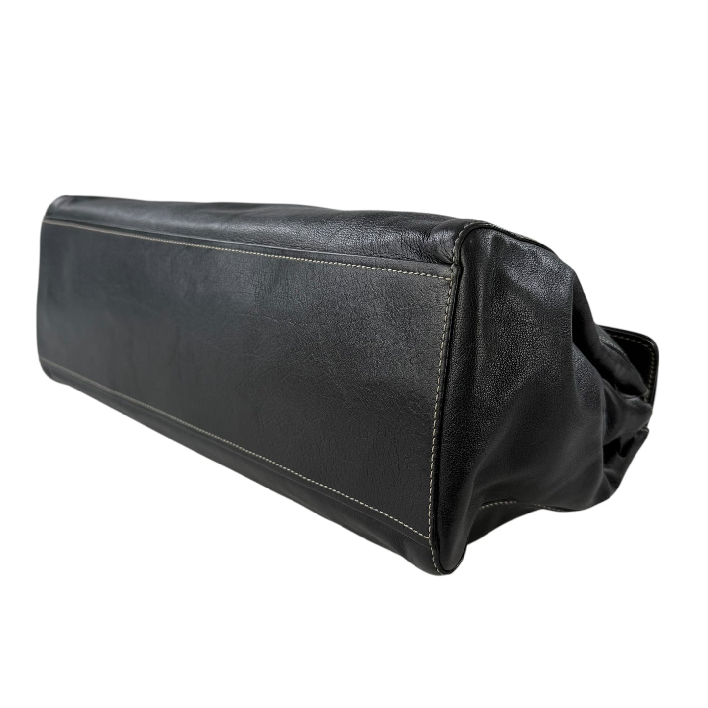 Prada Leather Easy Flap Shoulder Bag