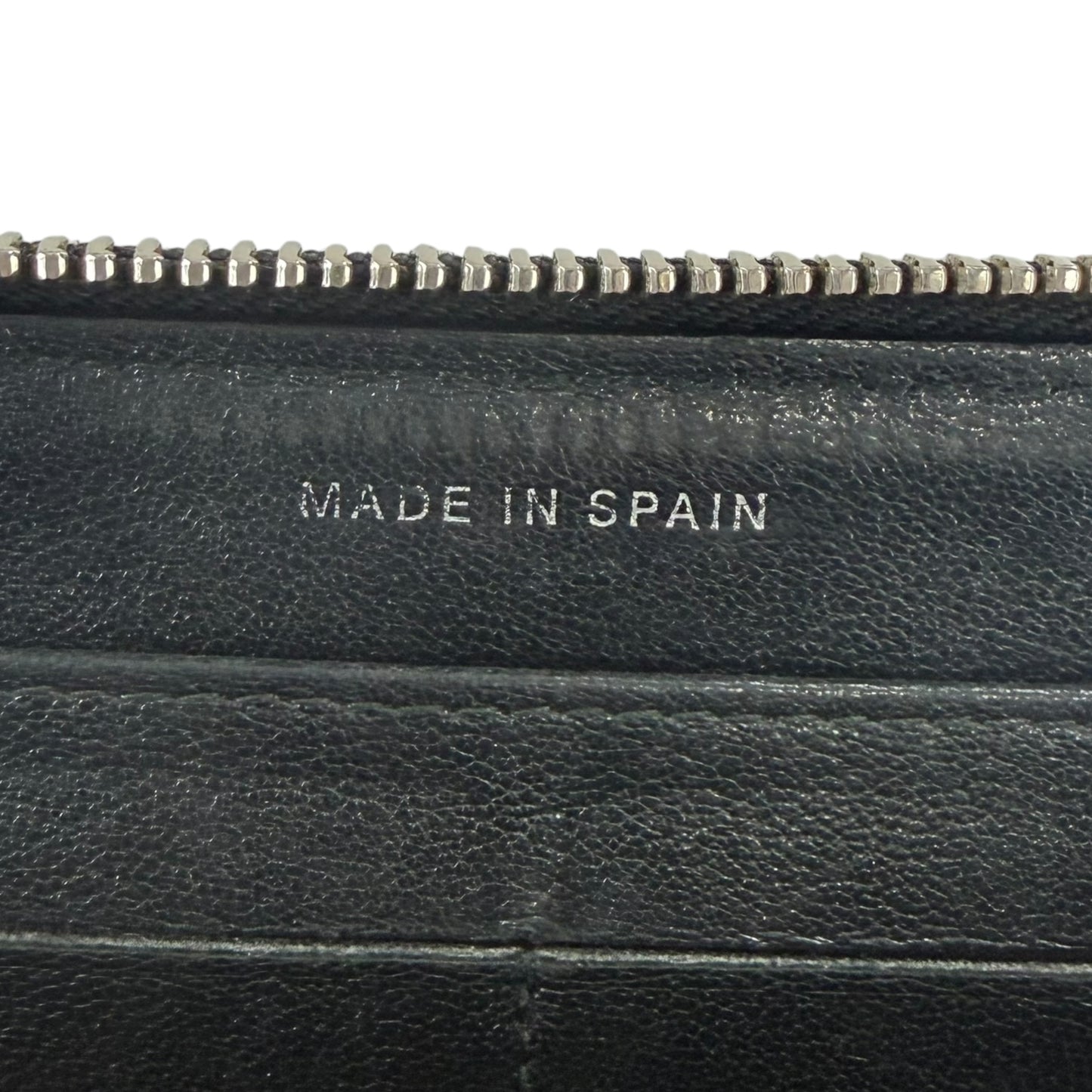 Chanel CC Quilted Leather Mademoiselle Zip Around Wallet