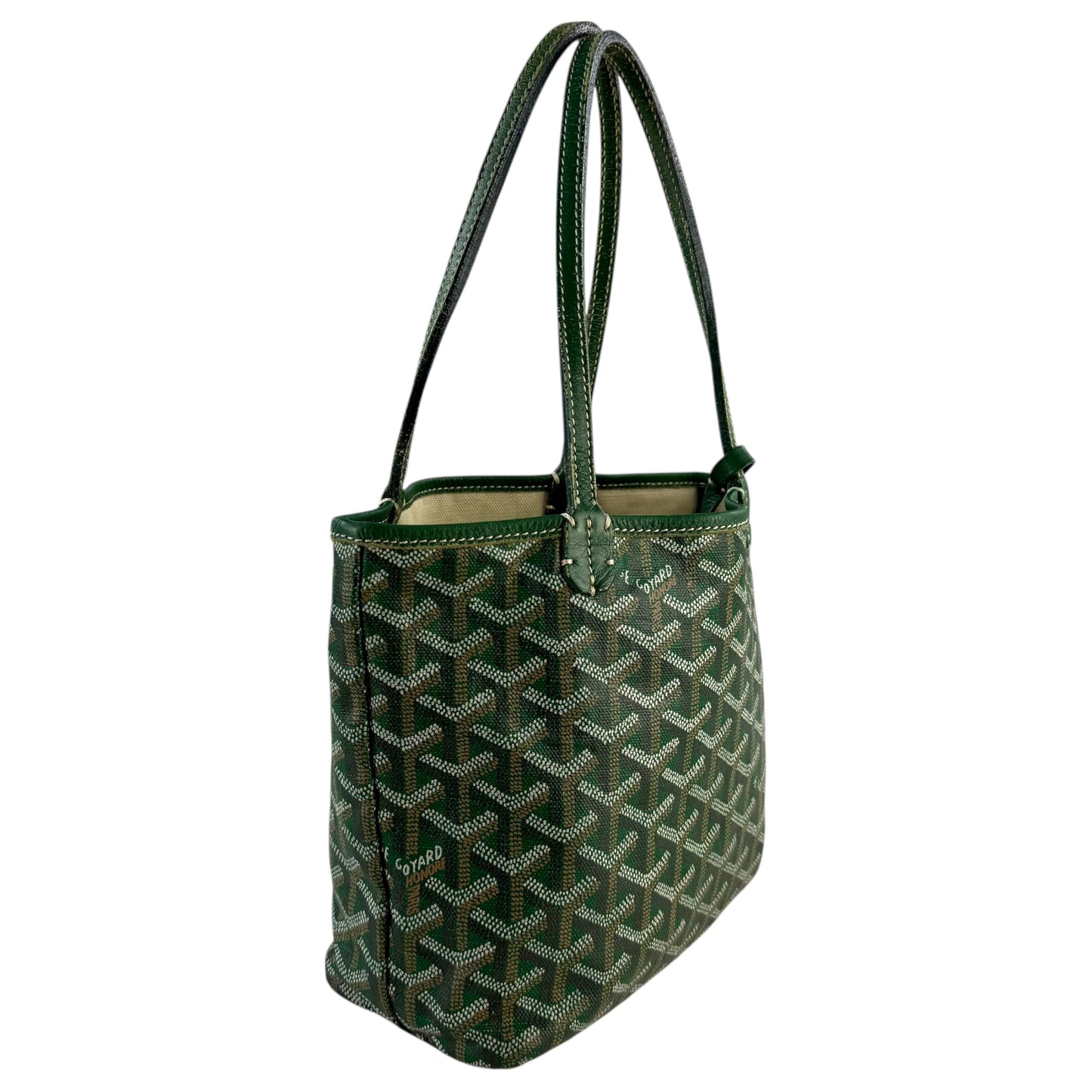 Goyard Saint Louis Junior Tote Bag & Pouch Wallet