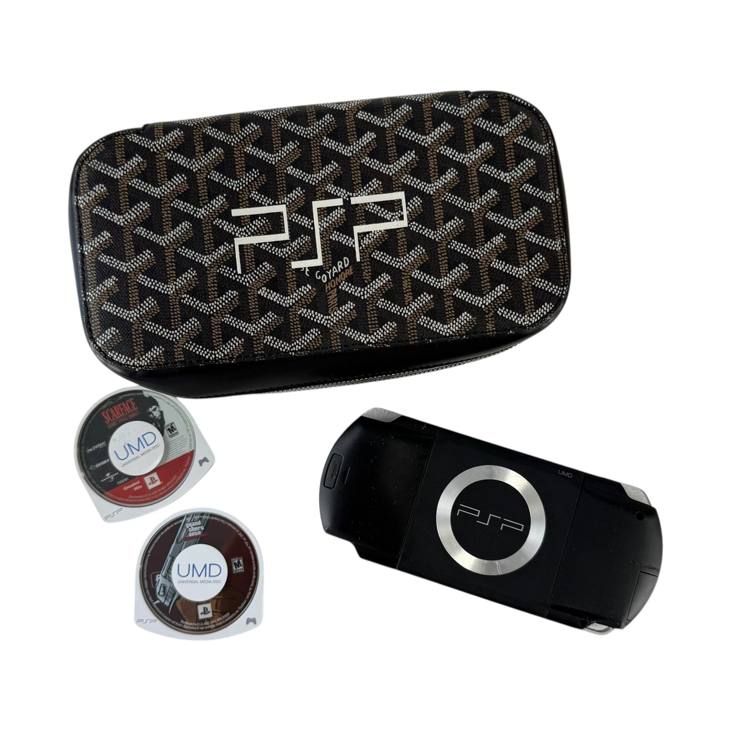 Goyard x Playstation PSP Case & Device