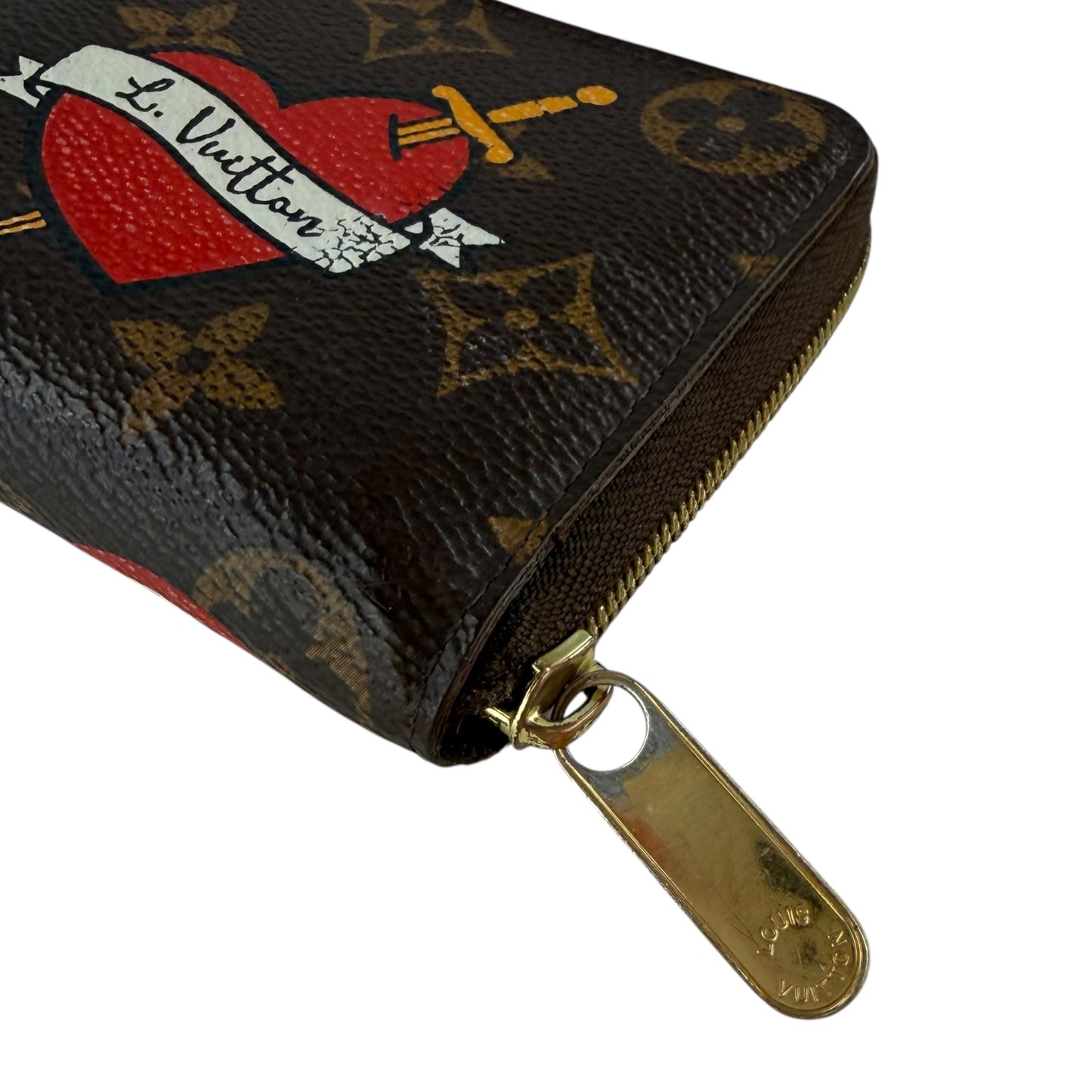 Louis Vuitton Monogram Patches Zippy Compact Wallet