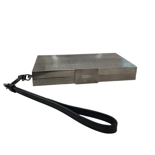 Gucci Runway Stainless Steel Clutch Bag