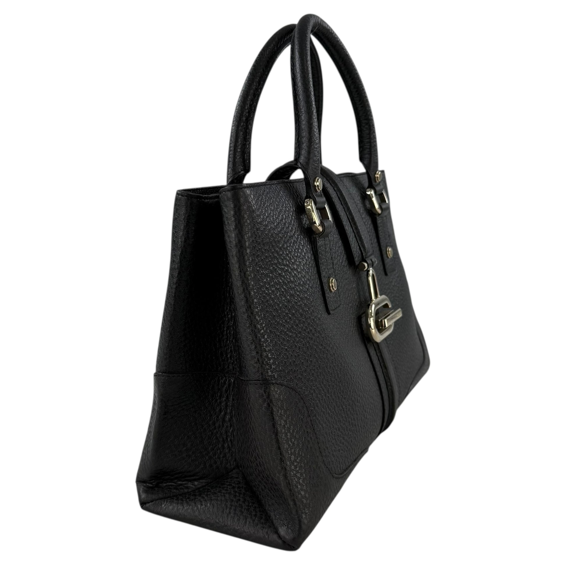 Gucci Leather Junco Tote Bag