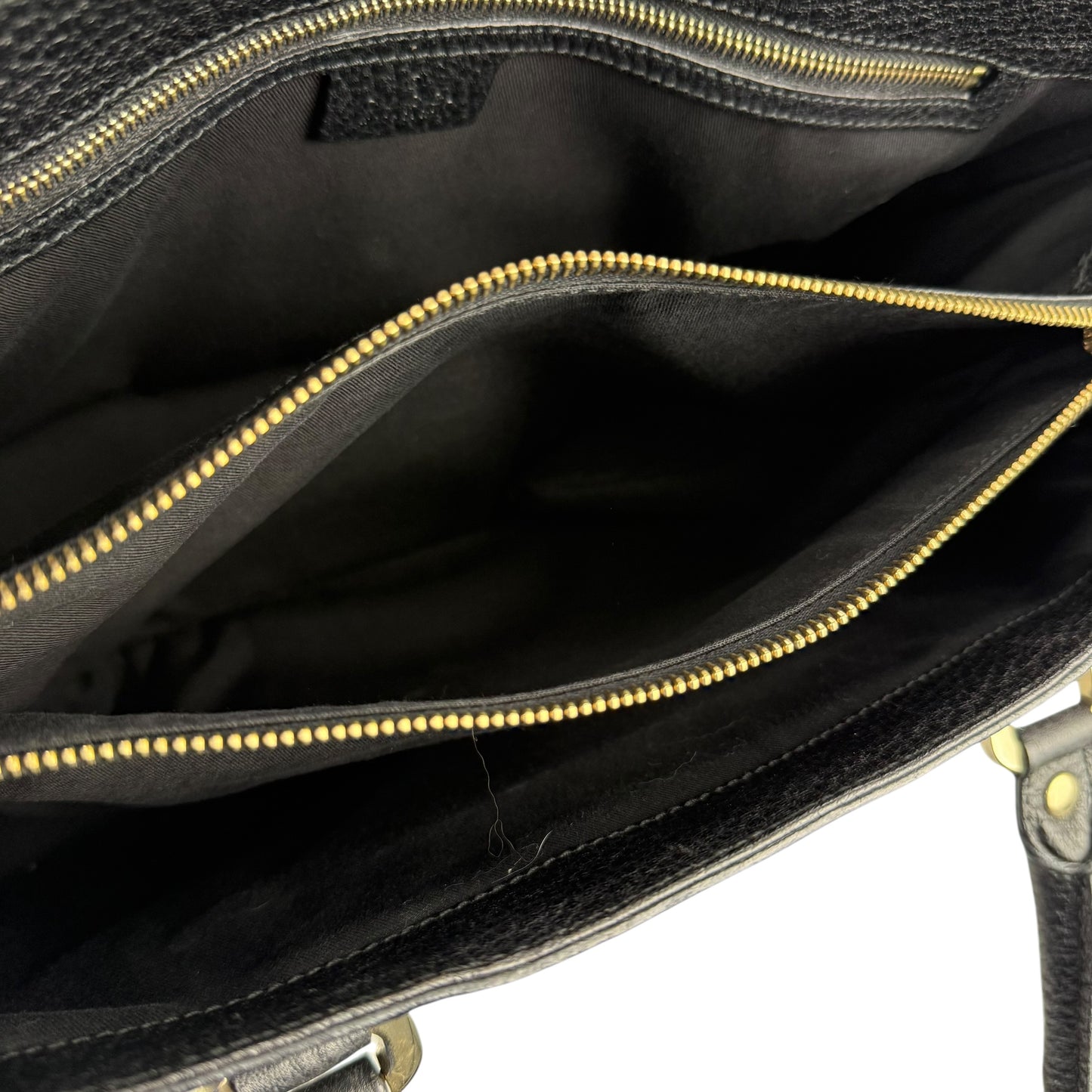 Gucci Leather Junco Tote Bag