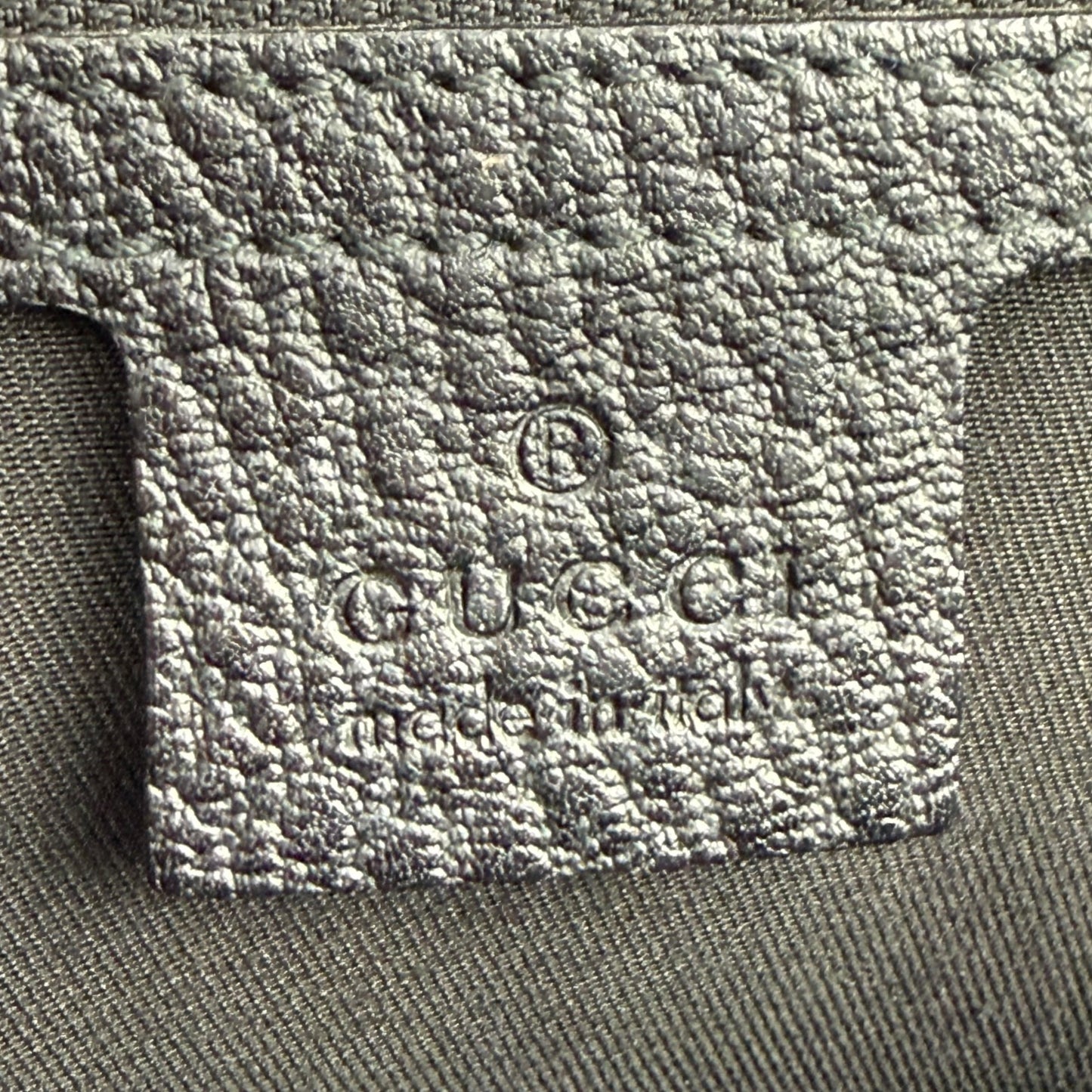 Gucci Leather Junco Tote Bag