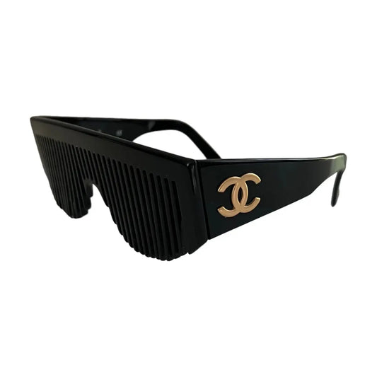 Chanel CC Logo Comb Sunglasses