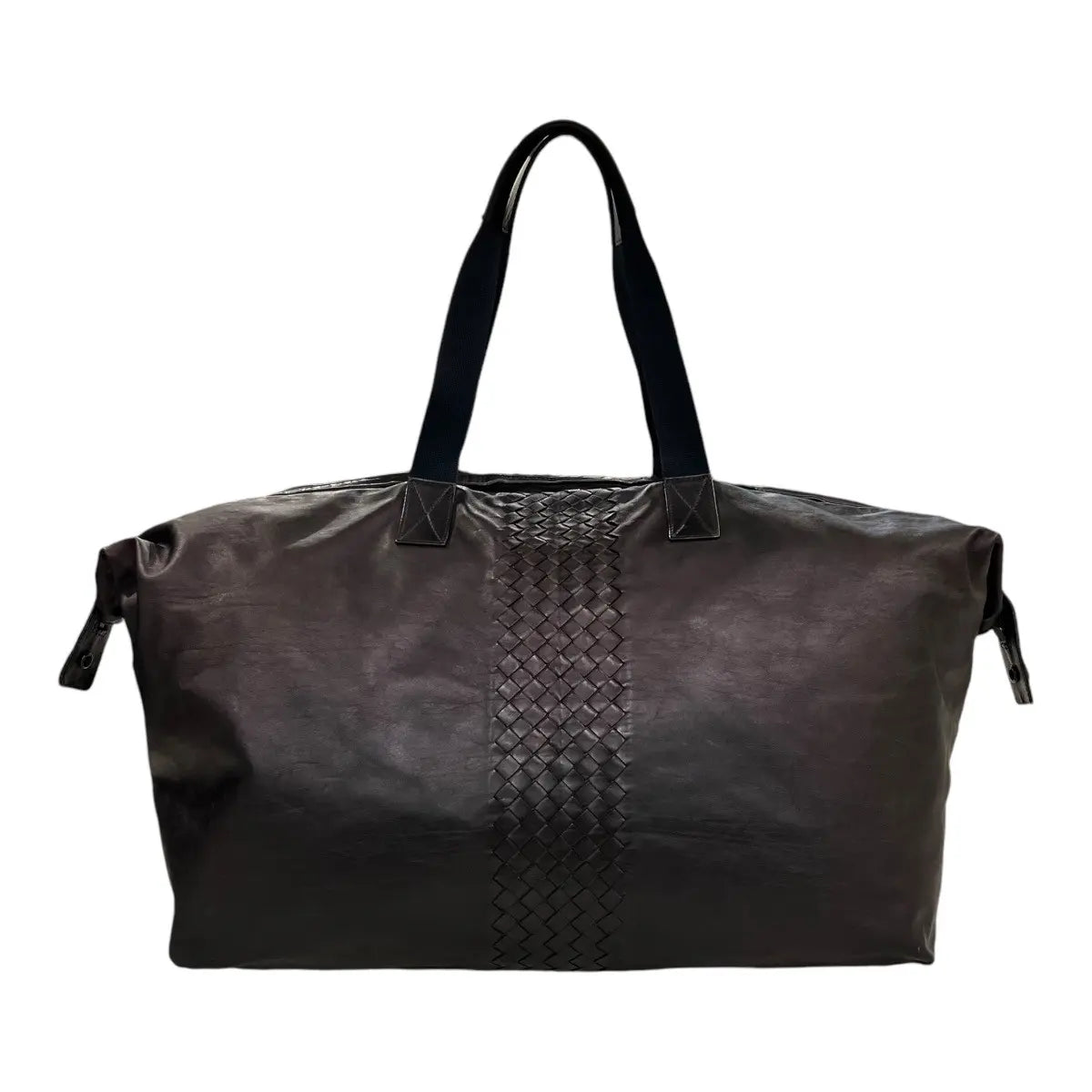 Bottega Veneta Intrecciato Leather Duffle Bag