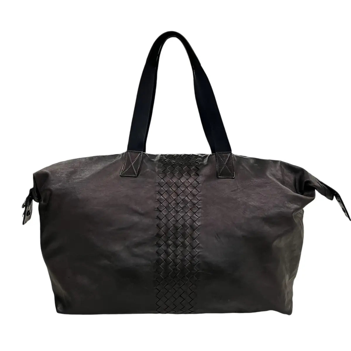 Bottega Veneta Intrecciato Leather Duffle Bag