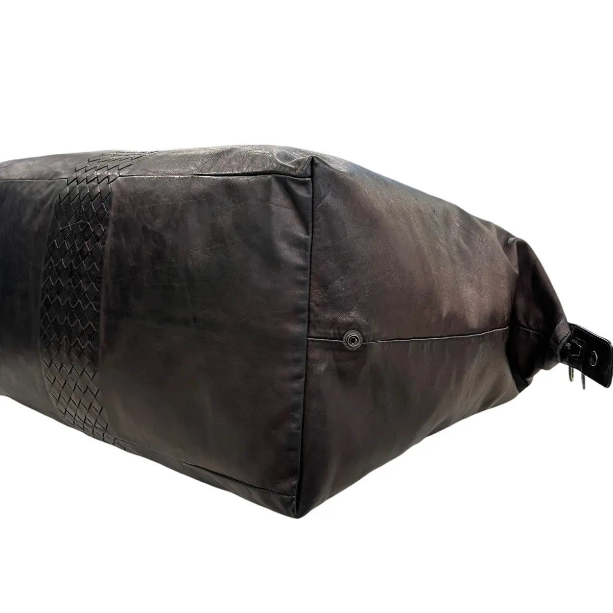 Bottega Veneta Intrecciato Leather Duffle Bag