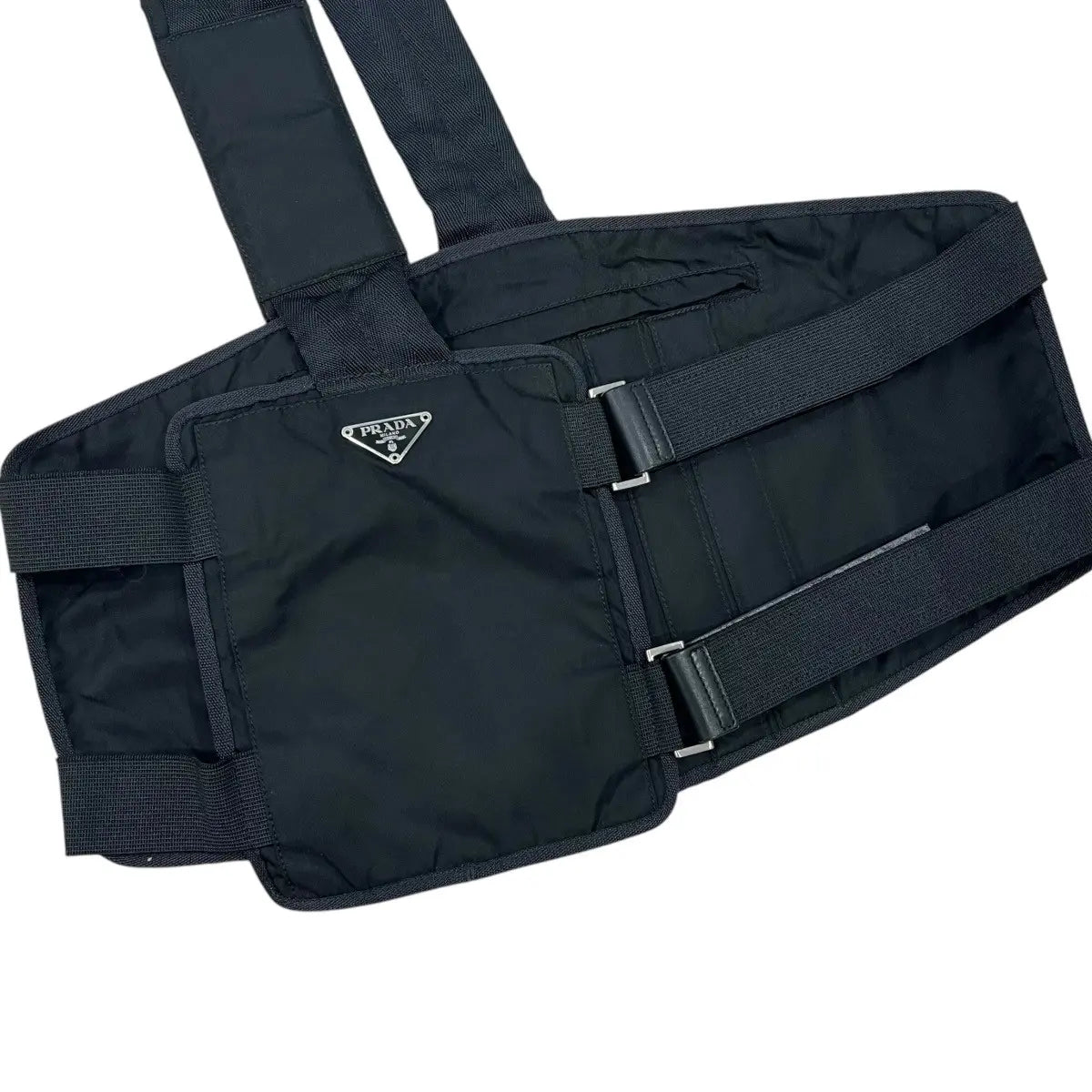 Prada AW1999 Nylon Crossbody Chest Rig Vest Bag