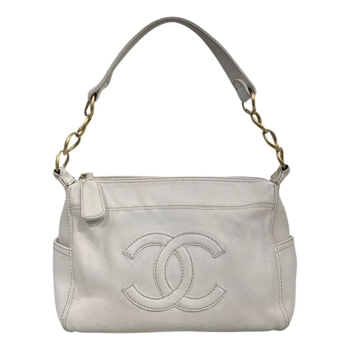 Chanel Timeless CC Logo Caviar Leather Hobo Bag