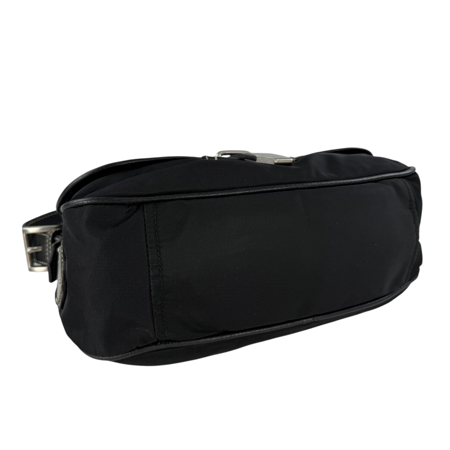 Prada Tessuto Nylon Triangle Logo Shoulder Bag