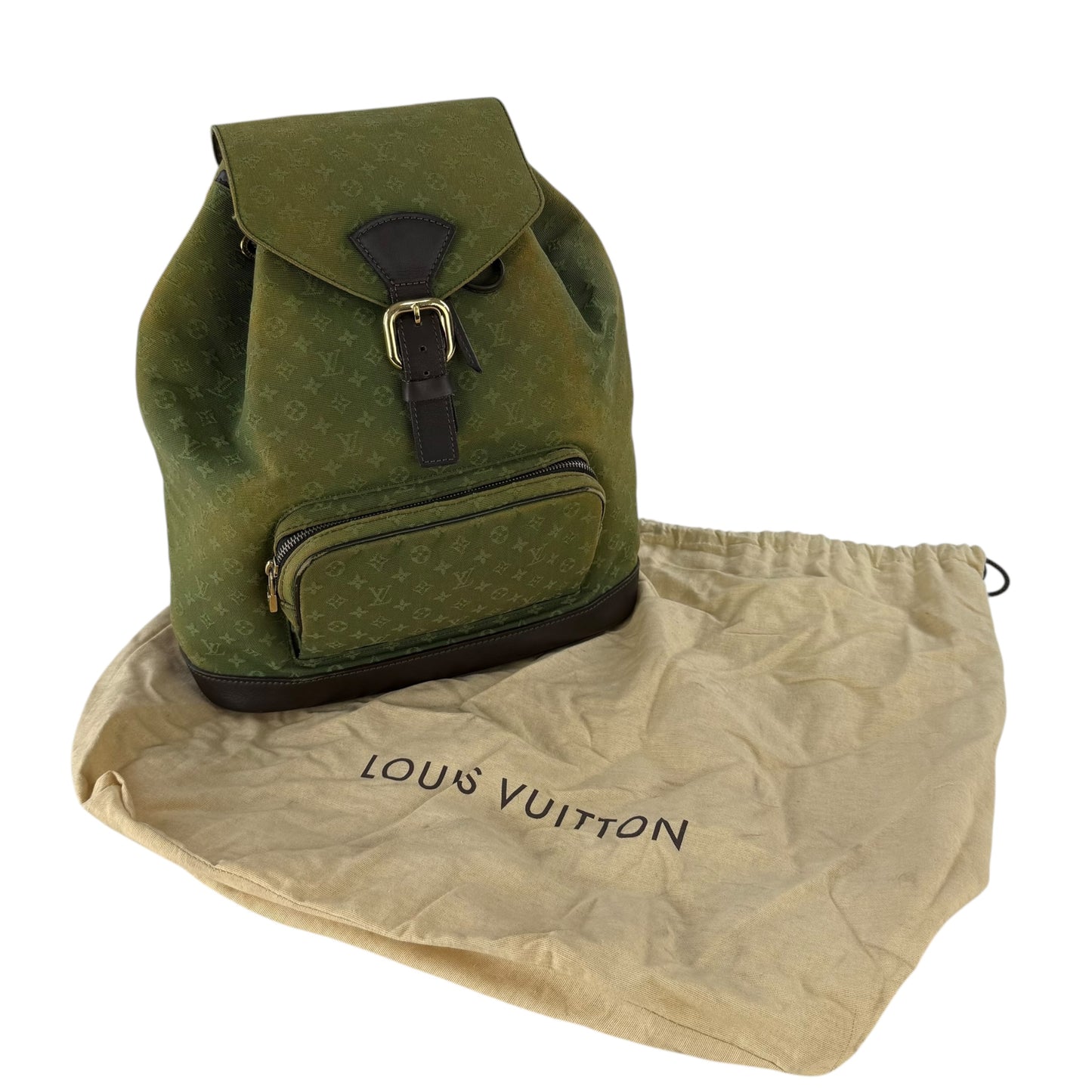 Louis Vuitton Mini Lin Monogram Montsouris GM Backpack