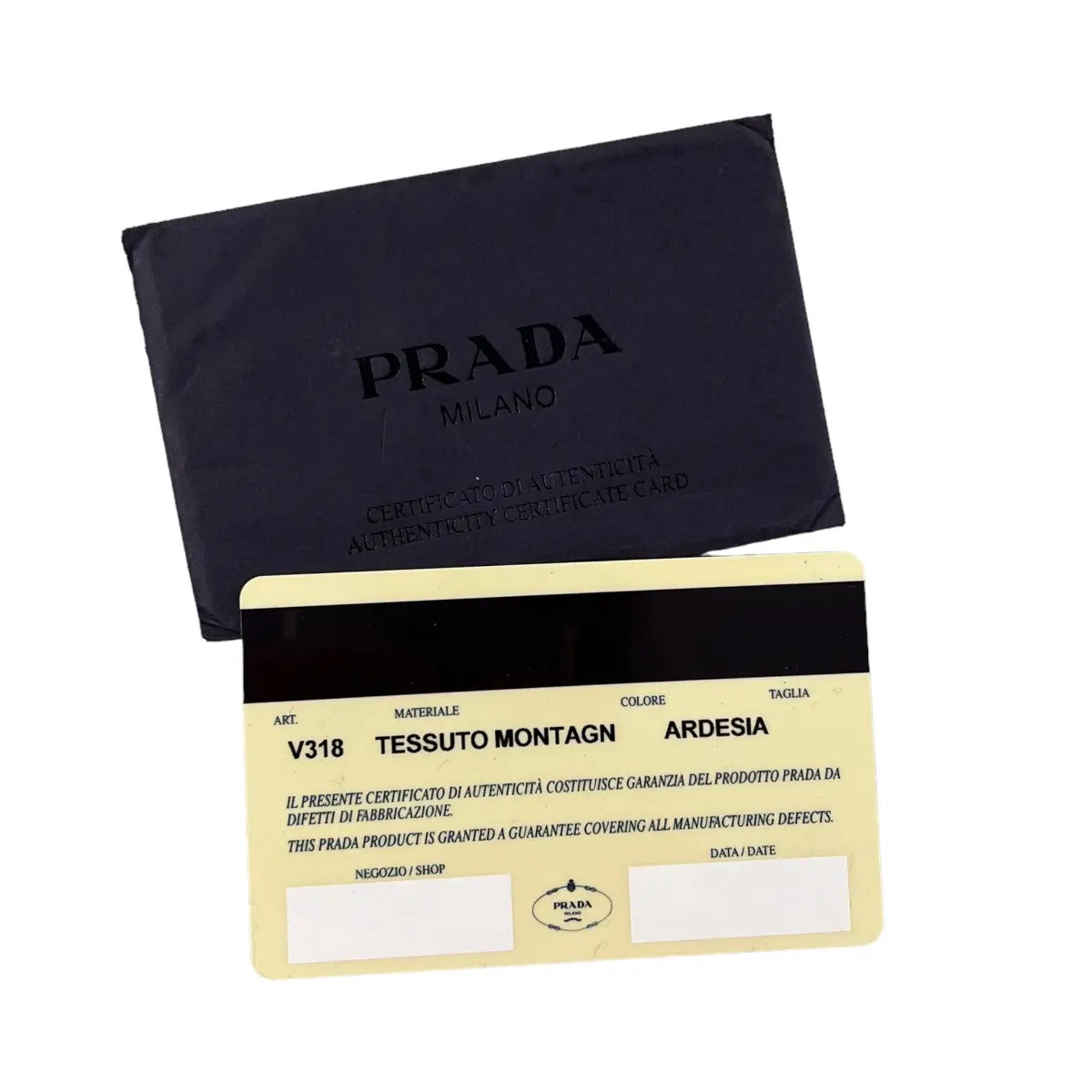 Prada 2-Piece Tessuto Nylon Backpack