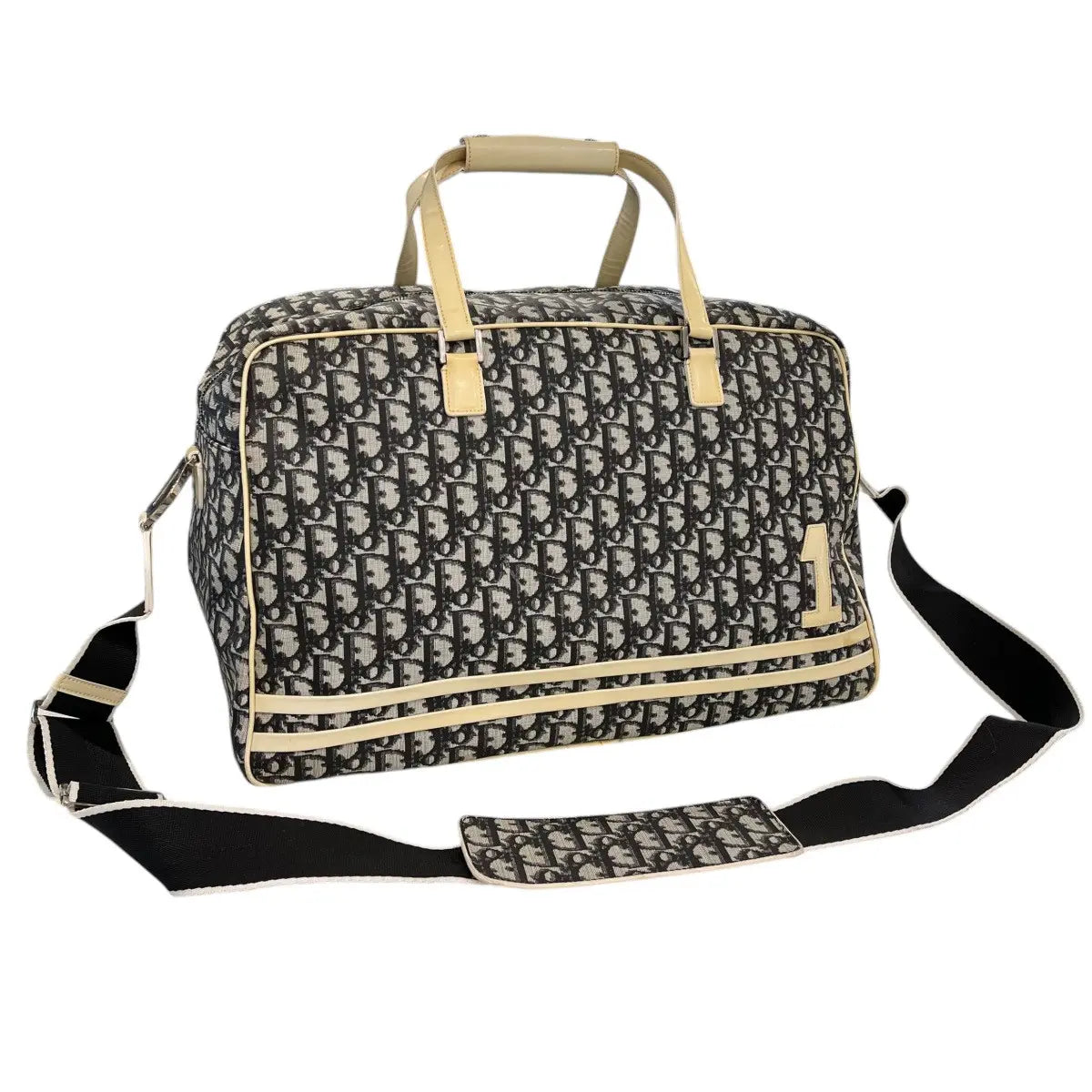 Dior Diorssimo NO 1 Trotter Monogram Duffle Bag