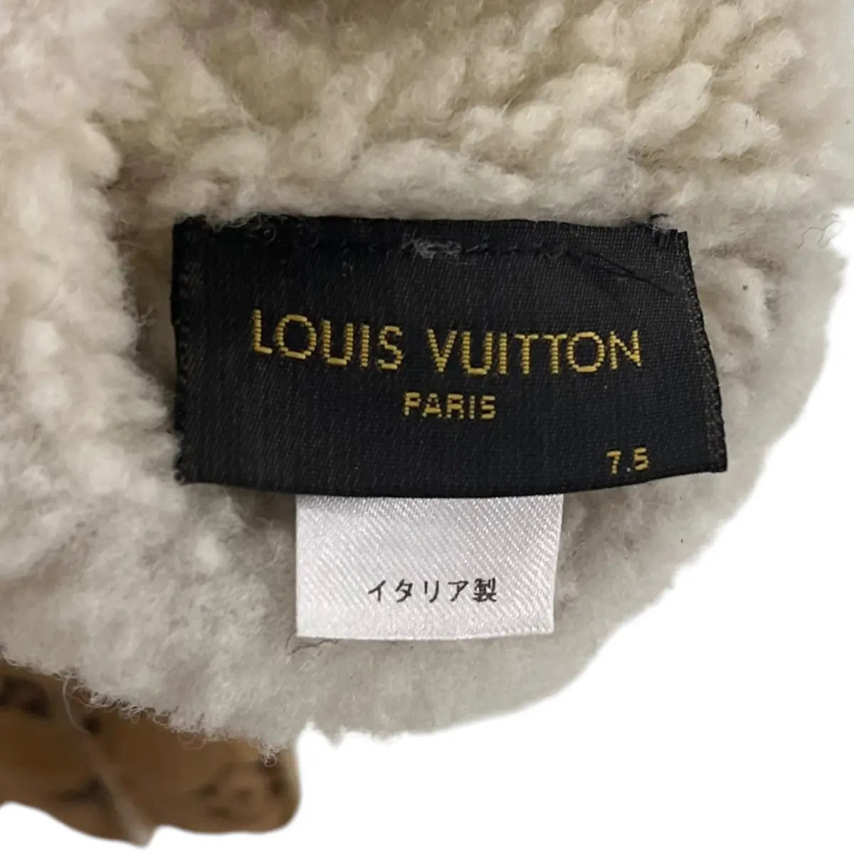 Louis Vuitton Monogram Shearling Mouton Gloves