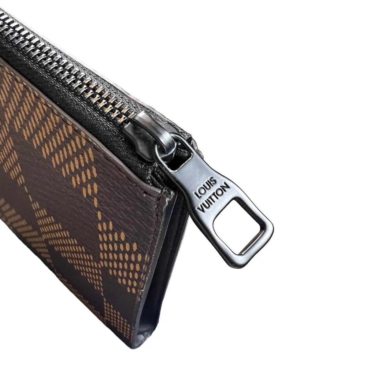 Louis Vuitton Giant Damier Bear Pochette Jour GM Clutch Bag