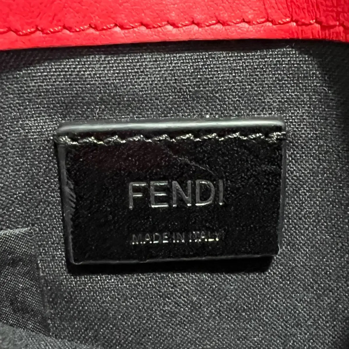 Fendi Micro Flat Baguette Crossbody Wallet Bag