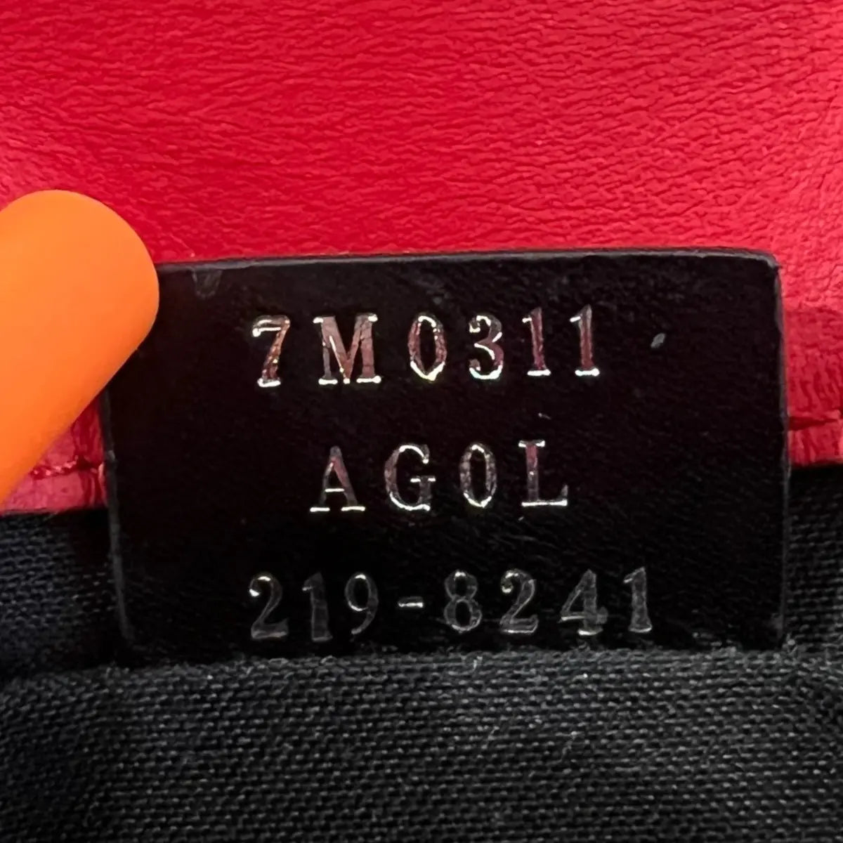 Fendi Micro Flat Baguette Crossbody Wallet Bag