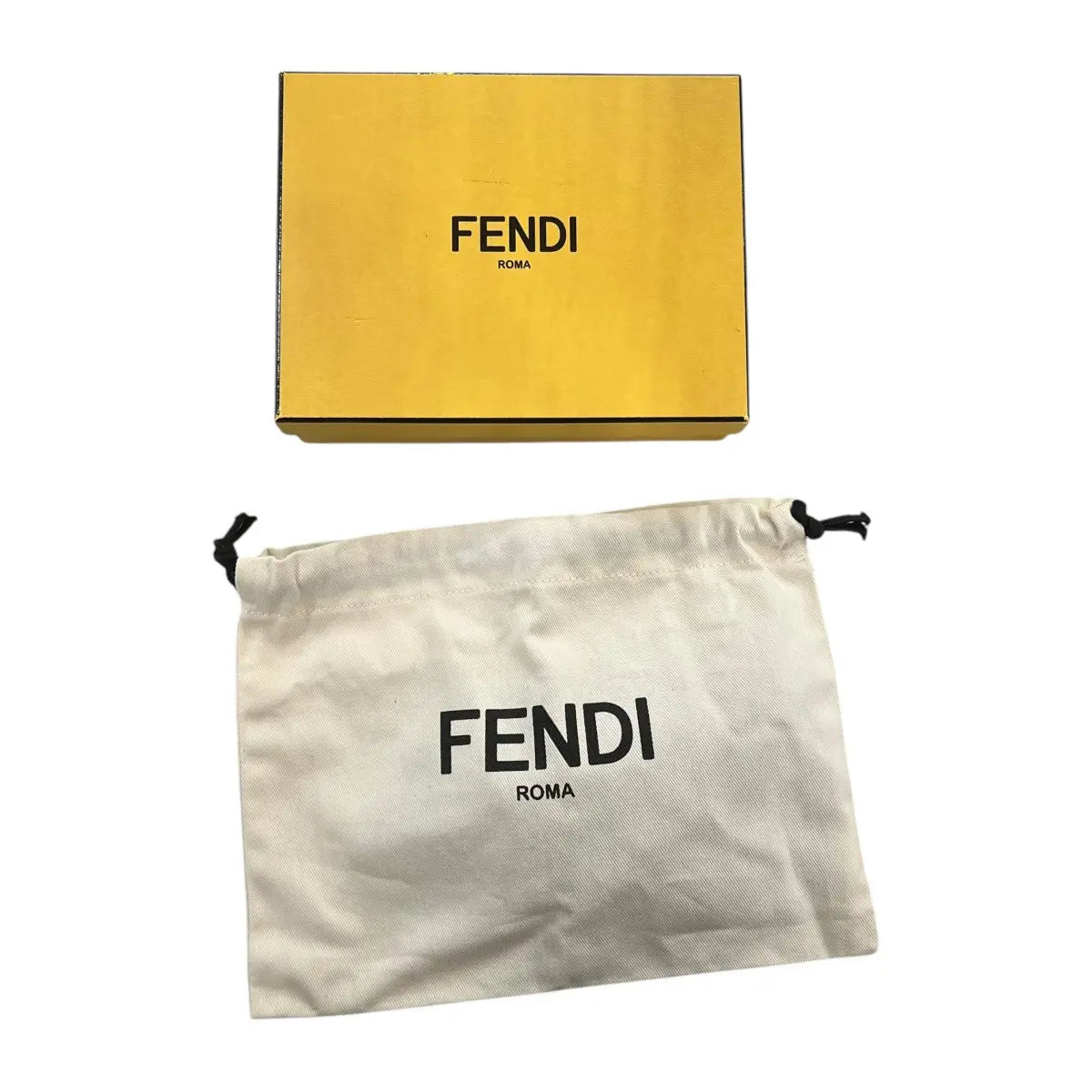 Fendi Micro Flat Baguette Crossbody Wallet Bag