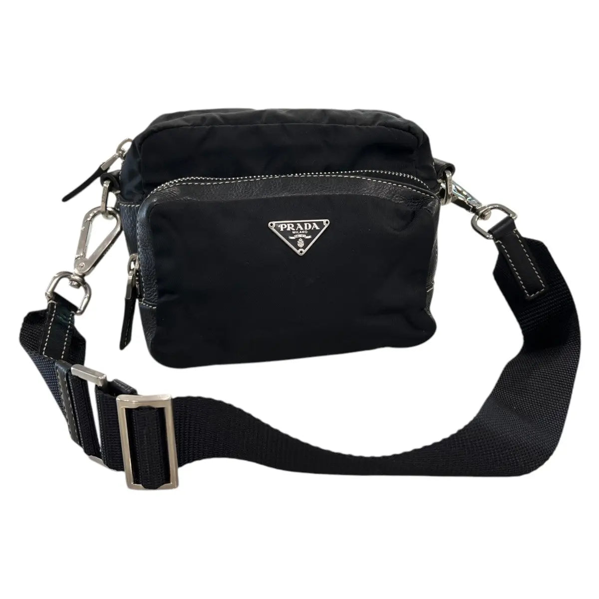 Prada Tessuto Nylon Mini Shoulder Bag