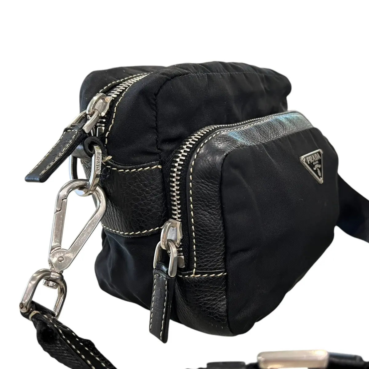 Prada Tessuto Nylon Mini Shoulder Bag