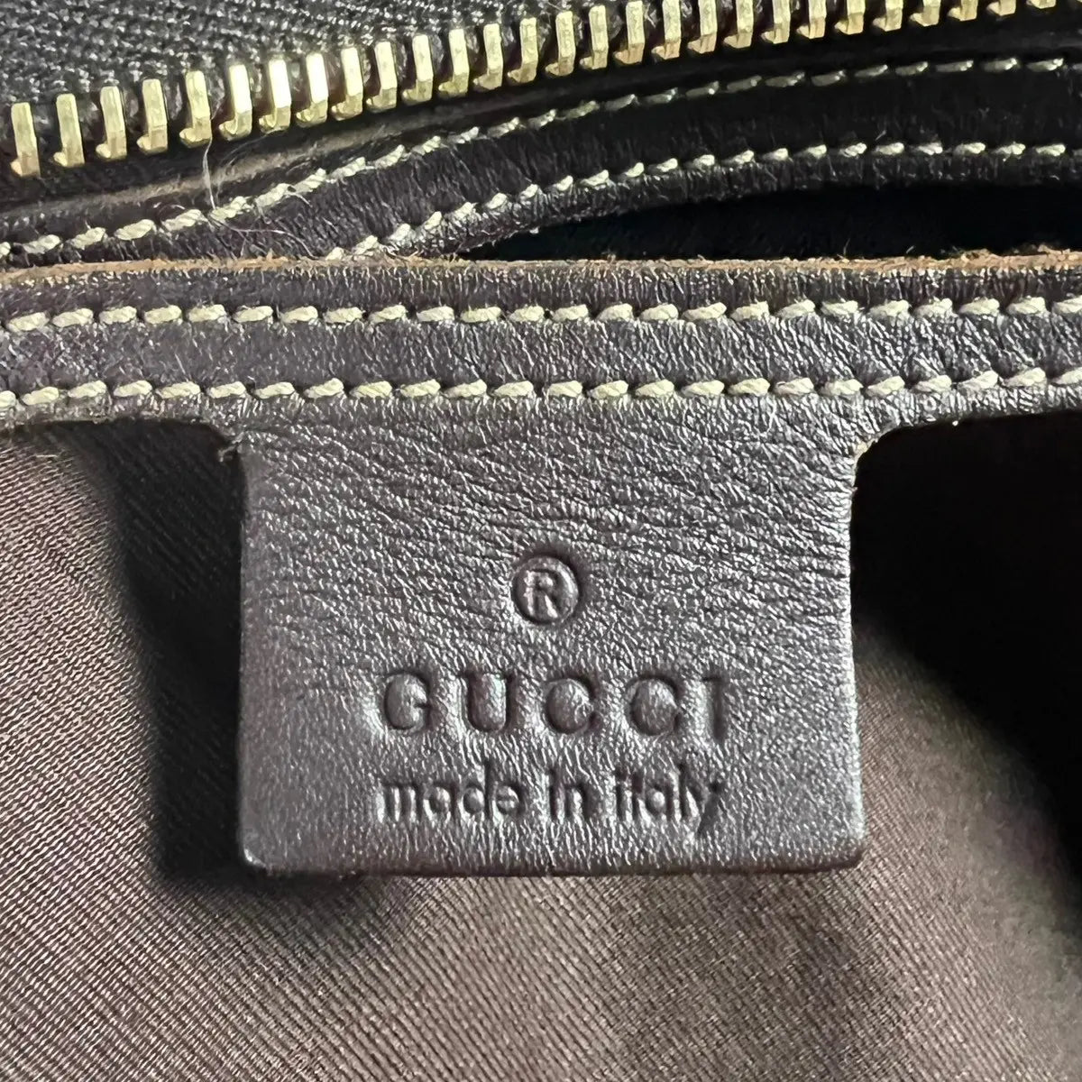 Gucci Monogram Travel Duffle Bag