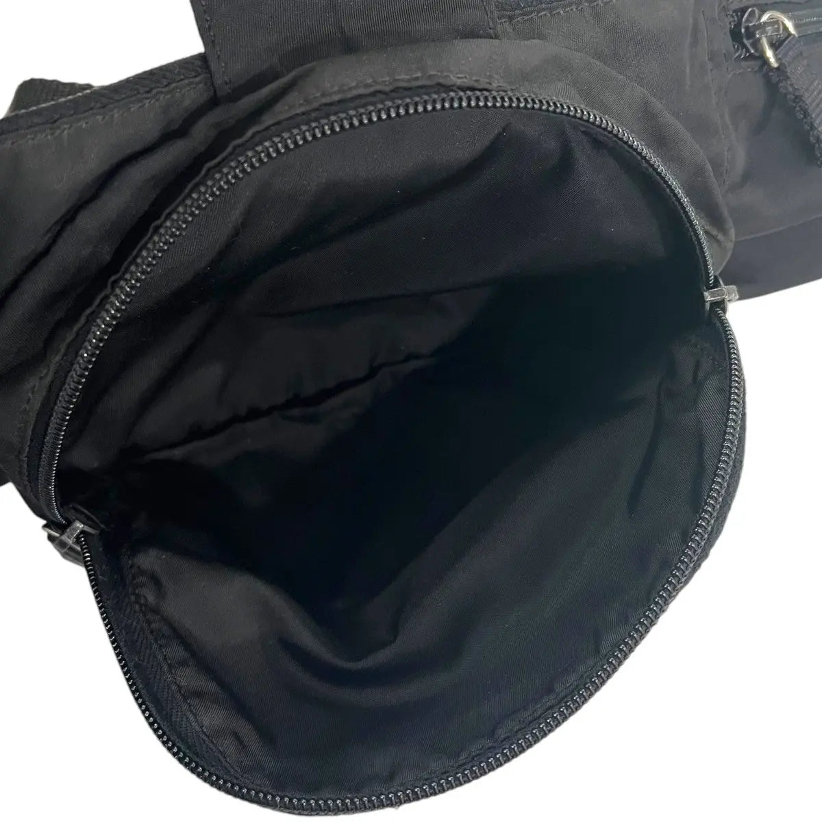 Prada Tessuto Multi Pocket Nylon Belt Bag