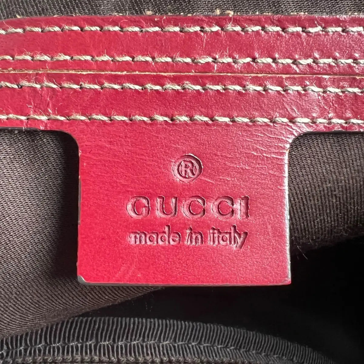 Gucci Monogram Medium Double Buckle Flap Messenger Bag