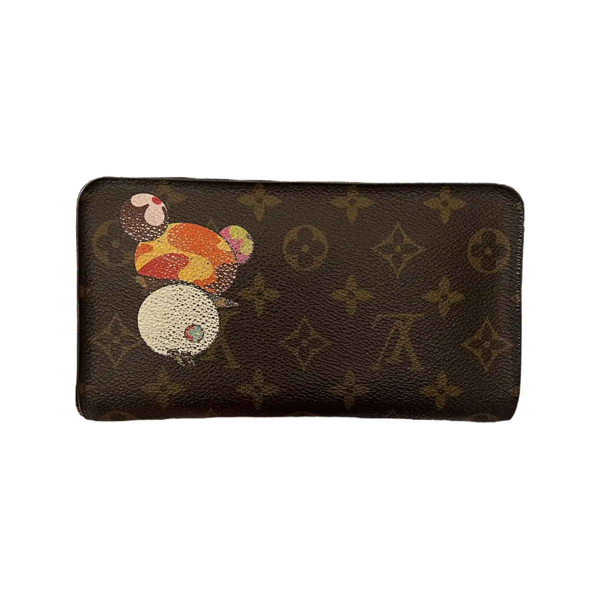 Louis Vuitton Panda Monogram Zip Around Wallet