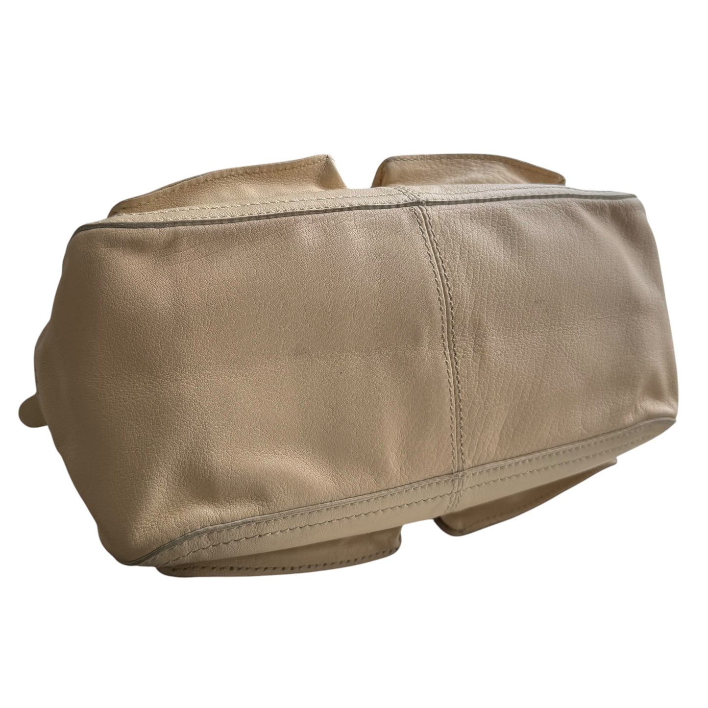 Prada Leather Double Pocket Shoulder Bag
