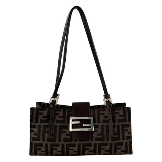 Fendi Zucca Pochette Shoulder Bag