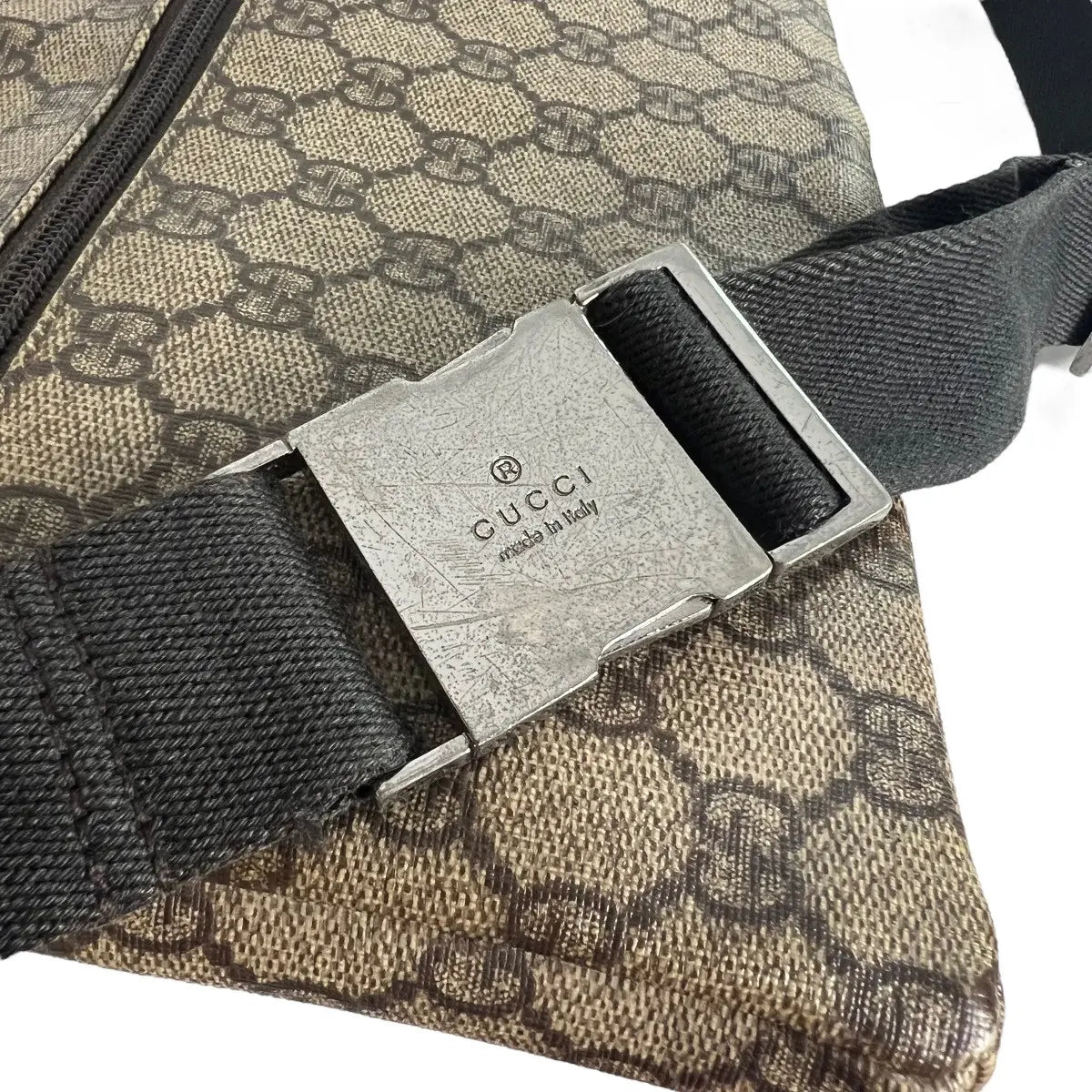Gucci Monogram Crossbody Belt Bag