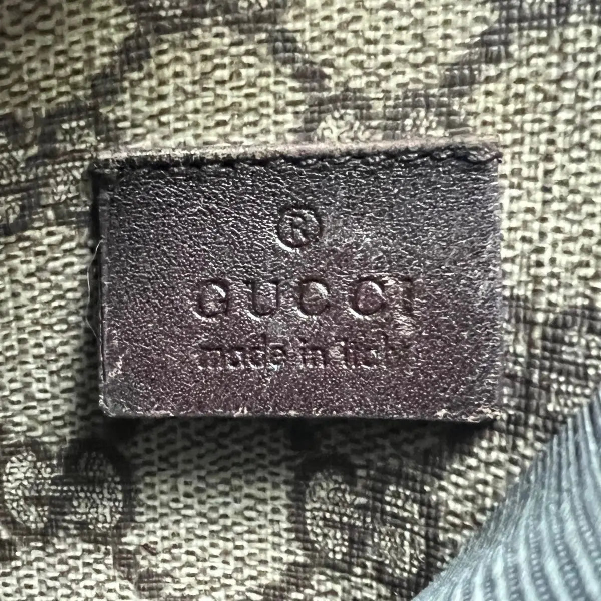 Gucci Monogram Crossbody Belt Bag