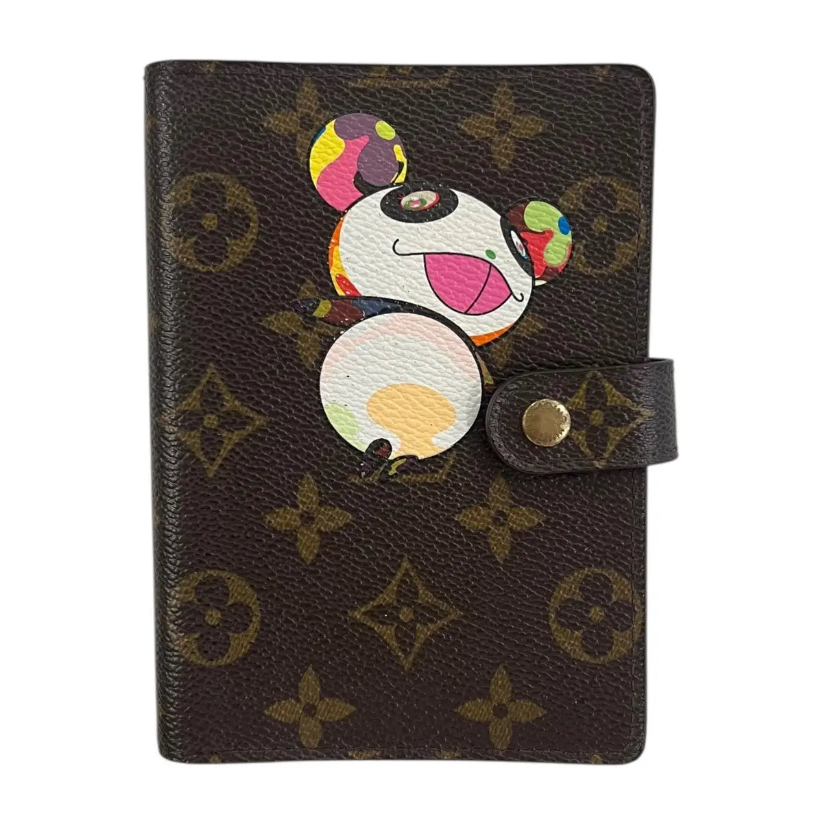 Louis Vuitton Panda Monogram Passport Travel Wallet