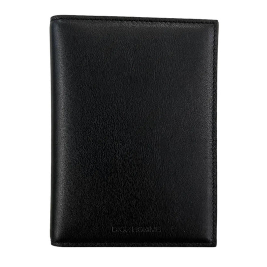 Dior Homme Leather Passport Holder Travel Wallet