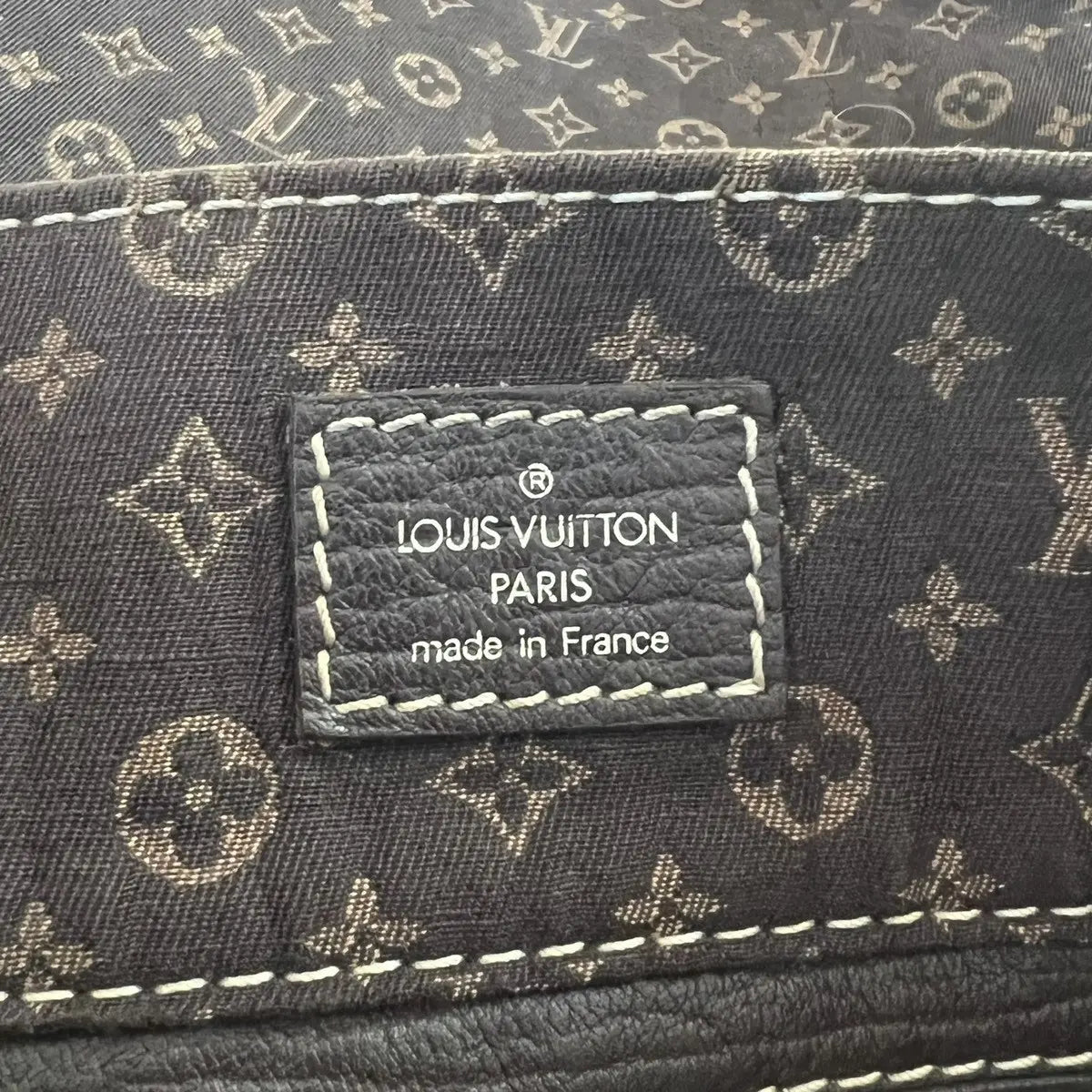 Louis Vuitton Mini Lin Monogram Sac Plat Tote Bag